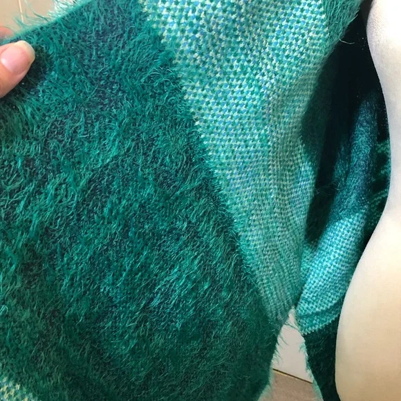 Free People☀️Diamond back kimono in green - Picture 5 of 11